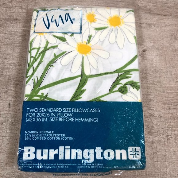 Burlington Bedding New Vintage Vera By Burlington Daisy Standard